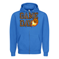 True Royal game day basketball Zipper Hoodie - JahusDesignShop