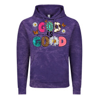 Cloud Purple god is good Vintage Hoodie - texasbilliewilder