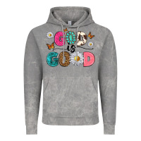 Cloud Rock god is good Vintage Hoodie - texasbilliewilder