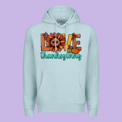 Love Thanksgiving Bbs Premium Hoodie Designed By Bundleandbundleshop