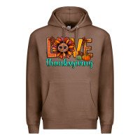 Chestnut love thanksgiving bbs Premium Hoodie - BundleAndBundleShop