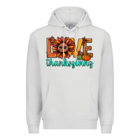 Dove Grey love thanksgiving bbs Premium Hoodie - BundleAndBundleShop