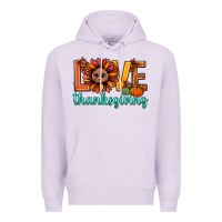 Lilac love thanksgiving bbs Premium Hoodie - BundleAndBundleShop