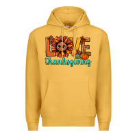 Mustard love thanksgiving bbs Premium Hoodie - BundleAndBundleShop