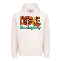 Pale Pink love thanksgiving bbs Premium Hoodie - BundleAndBundleShop