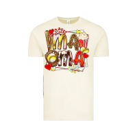 Vintage Arctic mama softball baseball with popcorn Vintage Tee - texasbilliewilder