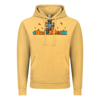 Vintage Mustard thankful cross pumpkin Vintage Hoodie - JahusDesignShop