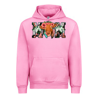 Fuchsia Pink Cowhide Floral Feather Cow Mom Urban Hoodie - Bettercallsaul