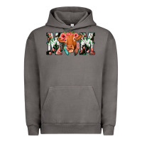 Pigment Tornado Cowhide Floral Feather Cow Mom Urban Hoodie - Bettercallsaul