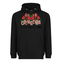 Black chingona every damn day Heavyweight Hoodie - MaliasSmallBusiness