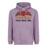 Lavender chingona every damn day Heavyweight Hoodie - MaliasSmallBusiness