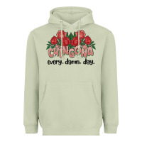Matcha chingona every damn day Heavyweight Hoodie - MaliasSmallBusiness