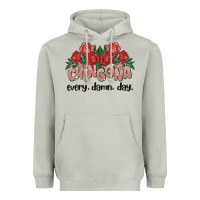 Moon Dust chingona every damn day Heavyweight Hoodie - MaliasSmallBusiness