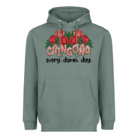 Sage chingona every damn day Heavyweight Hoodie - MaliasSmallBusiness