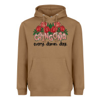 Toasted Coconut chingona every damn day Heavyweight Hoodie - MaliasSmallBusiness