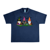 Navy happy halloween gnome pumpkin Urban Heavy Tee - RanaPortraitStore