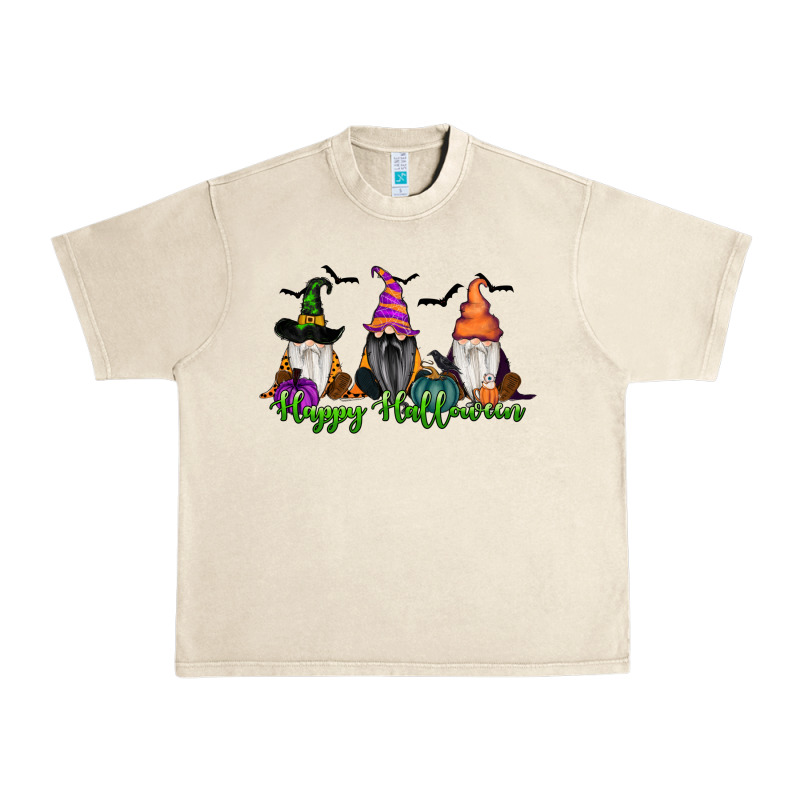 Happy Halloween Gnome Pumpkin Urban Heavy Tee by RanaPortraitStore | Teevron