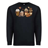 Black melanin afro coffee cups Premium Sweatshirt - MaliasSmallBusiness