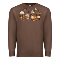 Chestnut melanin afro coffee cups Premium Sweatshirt - MaliasSmallBusiness