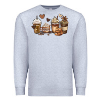 Heather Grey melanin afro coffee cups Premium Sweatshirt - MaliasSmallBusiness