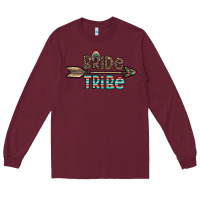 Burgundy bride tribe Long Sleeve Tee - CowhideDigitalArt