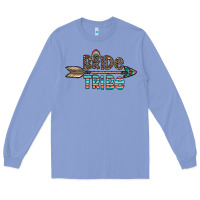 Colony Blue bride tribe Long Sleeve Tee - CowhideDigitalArt