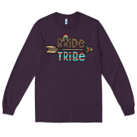 Plum bride tribe Long Sleeve Tee - CowhideDigitalArt