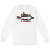 White bride tribe Long Sleeve Tee - CowhideDigitalArt