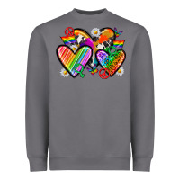 Storm pride hearts Heavyweight Sweatshirt - texasbilliewilder