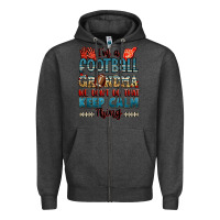 Charcoal Heather i'm a american football grandma we don't do that k Zipper Hoodie - Jasminsmagicworld