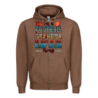 Chestnut i'm a american football grandma we don't do that k Zipper Hoodie - Jasminsmagicworld