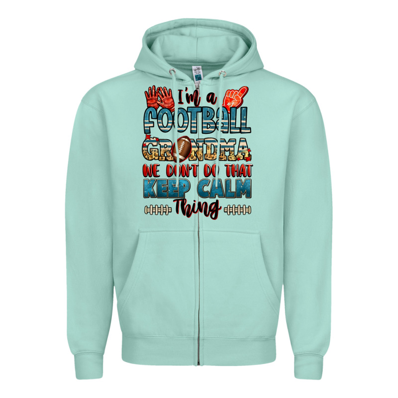 I'm A American Football Grandma We Don't Do That K Zipper Hoodie by Jasminsmagicworld | Teevron