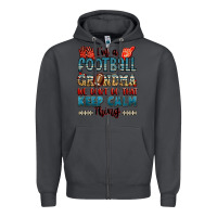 Smoke i'm a american football grandma we don't do that k Zipper Hoodie - Jasminsmagicworld