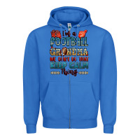True Royal i'm a american football grandma we don't do that k Zipper Hoodie - Jasminsmagicworld
