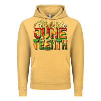 Vintage Mustard celebrate juneteenth Vintage Hoodie - Zillion Design Studio