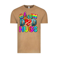 Free Dad Hugs Vintage Tee | Teevron