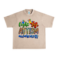 French Oak fight for autism awareness Urban Heavy Tee - Zillion Design Studio
