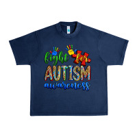 Navy fight for autism awareness Urban Heavy Tee - Zillion Design Studio
