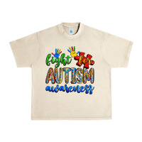 Sandshell fight for autism awareness Urban Heavy Tee - Zillion Design Studio