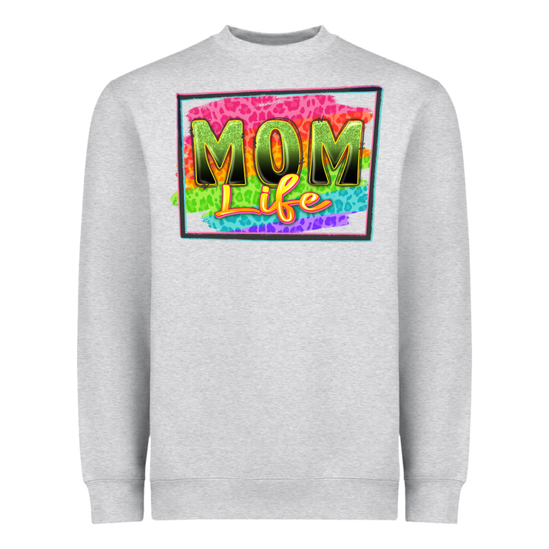 Mom Life Heavyweight Sweatshirt by Zillion Design Studio | Teevron