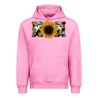 Fuchsia Pink Sunflower Turquoise Cowhide Mom Urban Hoodie - Bettercallsaul