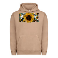 Pigment Burro Sunflower Turquoise Cowhide Mom Urban Hoodie - Bettercallsaul