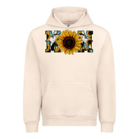Sandshell Sunflower Turquoise Cowhide Mom Urban Hoodie - Bettercallsaul