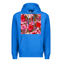 True Royal valentines day coffee cups and love letter with xoxo and leopard seaml Premium Hoodie - BundleAndBundleShop