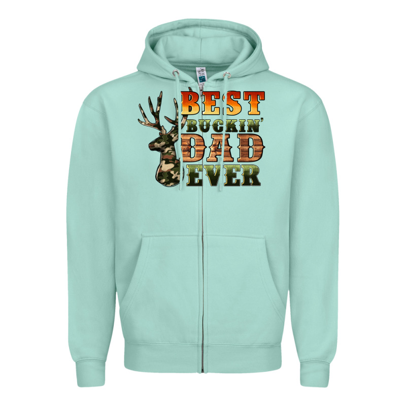 Best Buckin' Dad Ever Zipper Hoodie by Artiststas | Teevron