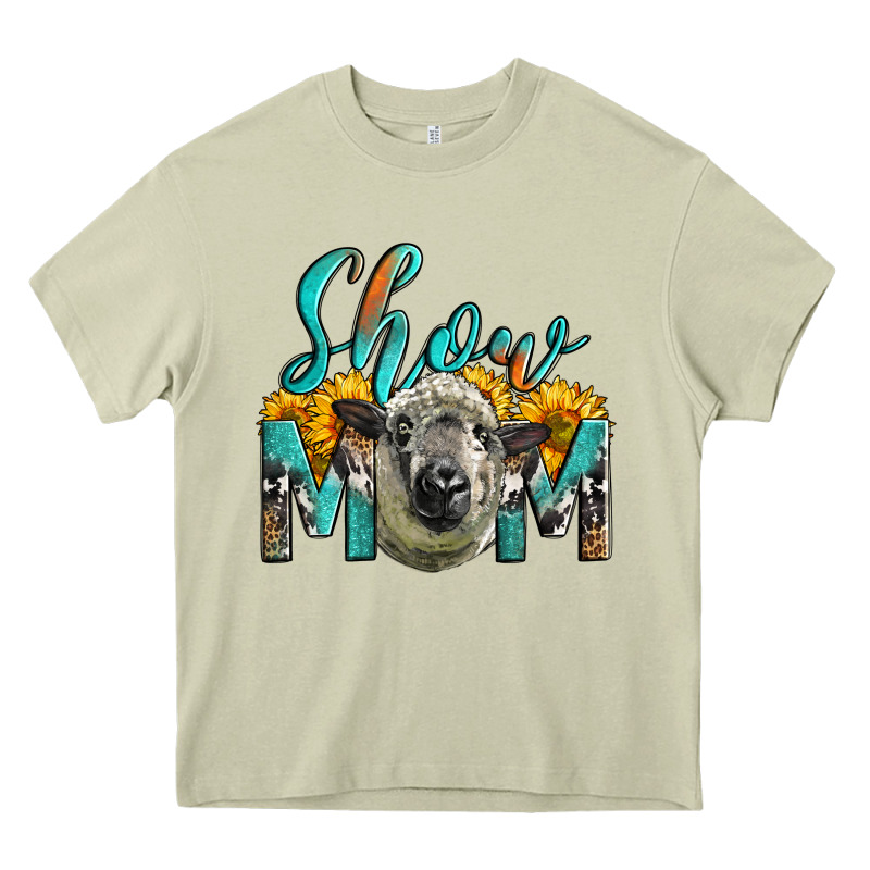 Western Show Mom Sheep Heavy Core Tee by LillyAllenDesigns | Teevron