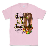 Bubblegum Pink steppin' in to juneteenth heels Classic Tee - HRA Design Shop