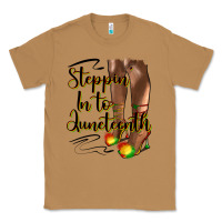 Toasted Coconut steppin' in to juneteenth heels Classic Tee - HRA Design Shop