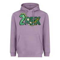 Lavender two rex Heavyweight Hoodie - MaliasSmallBusiness