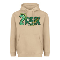 Mushroom two rex Heavyweight Hoodie - MaliasSmallBusiness